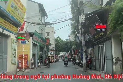 Nhà riêng trong ngõ tại phường Hoàng Mai, Hà Nội được cho thuê với mức giá gây chú ý