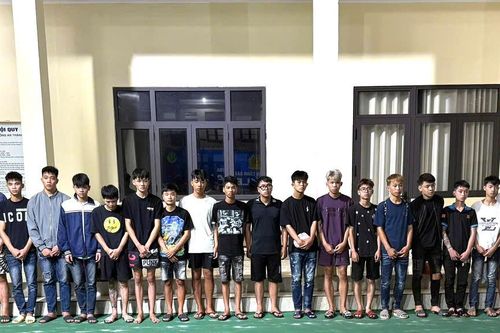 Bắt 21 đối tượng 'ẩu đả' khiến một người bị thương