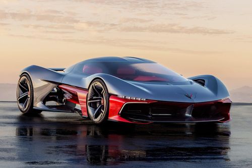 Cận cảnh siêu xe điện California Corvette Concept