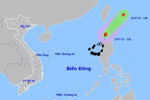 Bão số 4 không có khả năng quay lại Biển Đông