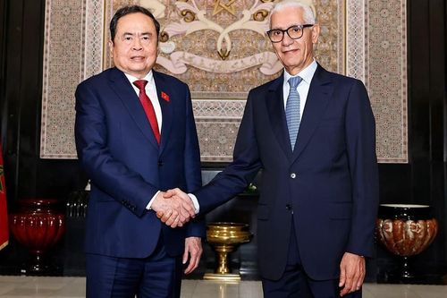 Chủ tịch Quốc hội Trần Thanh Mẫn hội đàm với Chủ tịch Hạ viện Maroc