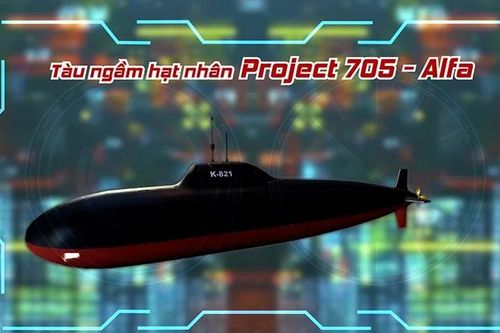 Tàu ngầm hạt nhân nhanh nhất thế giới: Huyền thoại Project 705-Alfa
