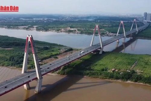 Hà Nội điều chỉnh tổ chức giao thông trên cầu Nhật Tân và đường dẫn lên cầu