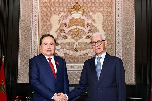 Chủ tịch Quốc hội Trần Thanh Mẫn hội đàm với Chủ tịch Hạ viện Morocco
