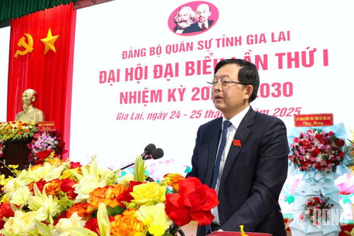 Khai mạc Đại hội đại biểu Đảng bộ Quân sự tỉnh Gia Lai