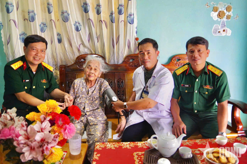 Trung đoàn 719, Binh đoàn 16 tổ chức nhiều hoạt động tri ân dịp 27-7