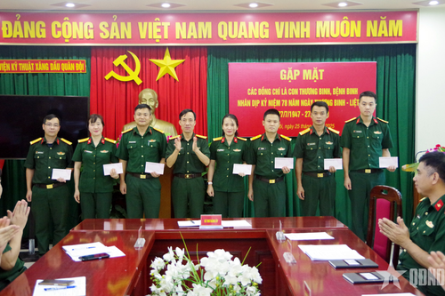 Viện Kỹ thuật Xăng dầu Quân đội tổ chức các hoạt động tri ân nhân 78 năm Ngày Thương binh - Liệt sĩ