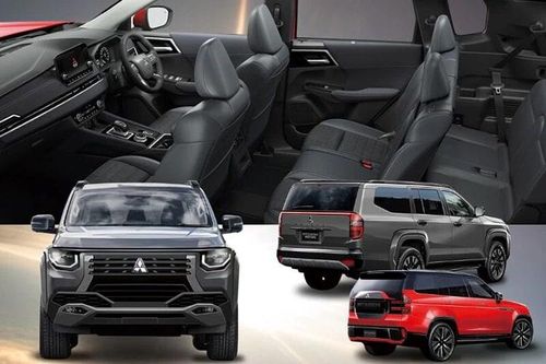 Mitsubishi Pajero Sport 2026 thế hệ mới tiếp tục lộ 'ảnh nóng'