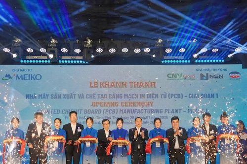 Khánh thành nhà máy sản xuất bảng mạch in điện tử 200 triệu USD