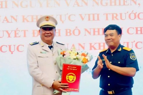 Chi cục Hải quan khu vực VIII có lãnh đạo mới