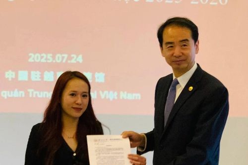 34 học viên Việt Nam nhận học bổng Chính phủ Trung Quốc