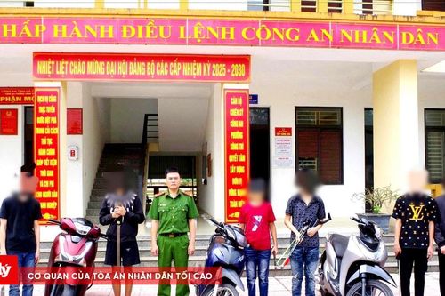 Ngăn chặn nhóm thanh thiếu niên chuẩn bị hung khí để giải quyết mâu thuẫn