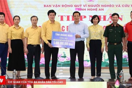 Quảng Ninh hỗ trợ Nghệ An 5 tỷ đồng khắc phục hậu quả bão số 3