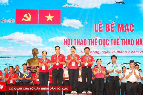Bế mạc Hội thao thể dục thể thao Quân chủng Hải quân
