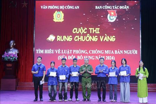 Thanh niên xung kích trong phòng, chống tội phạm mua bán người xuyên quốc gia