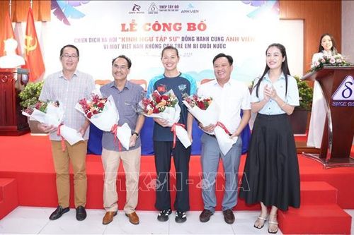 Đồng hành cùng Ánh Viên hướng tới mục tiêu không còn trẻ em bị đuối nước