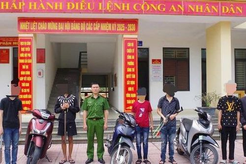 Hà Tĩnh: Ngăn chặn nhóm thanh thiếu niên đưa hung khí đánh nhau vì mâu thuẫn trên mạng xã hội