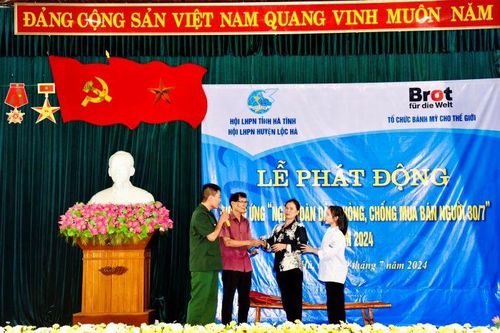 Hội LHPN Hà Tĩnh hưởng ứng Ngày Toàn dân phòng, chống mua bán người