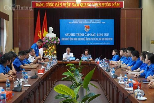 Tuổi trẻ ngành Công Thương nối dài hành trình sẻ chia và cống hiến