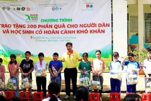 Nhiều hoạt động của chiến sĩ tình nguyện Trường Đại học Y dược Cần Thơ tại An Giang