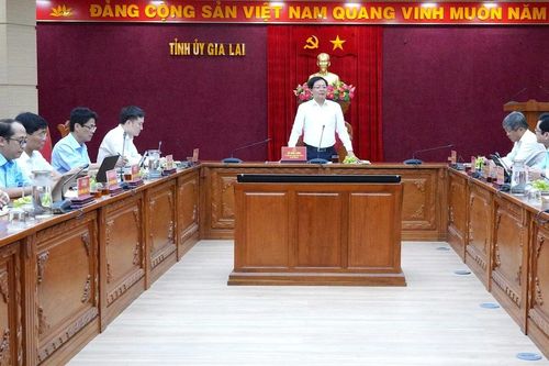 Gia Lai sẽ tạo mọi điều kiện thuận lợi để VRG sản xuất, kinh doanh hiệu quả