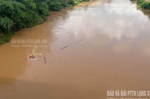 Lạng Sơn: Tìm kiếm thanh niên đuối nước