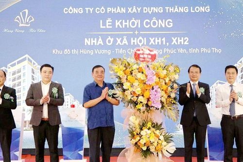 Khởi công khu nhà ở xã hội Hùng Vương- Tiền Châu