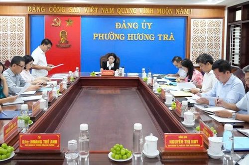 Duyệt nội dung Đại hội Đảng bộ các xã, phường: Hương Trà, Kim Trà và Bình Điền
