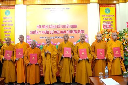 GHPGVN tỉnh Ninh Bình kiện toàn nhân sự các ban chuyên môn