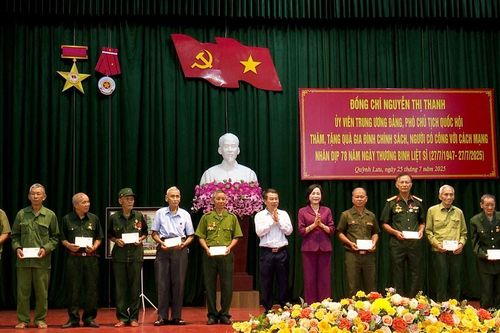 Phó Chủ tịch Quốc hội Nguyễn Thị Thanh: Lan tỏa tinh thần tri ân và trách nhiệm công dân trong cộng đồng