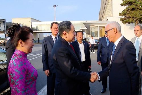 Chủ tịch Quốc hội Trần Thanh Mẫn bắt đầu thăm chính thức Morocco