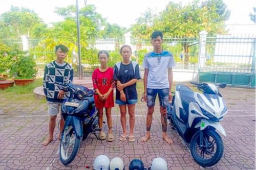 Bắt nhóm đối tượng cướp tiền, xe trên đường phố ở Cần Thơ