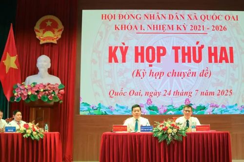 Xã Quốc Oai chuyển đổi thôn, tổ dân phố trùng tên sau sắp xếp
