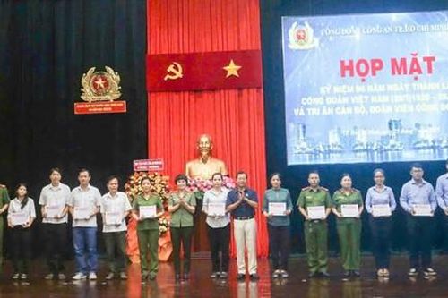 Công đoàn Công an TPHCM: Dấu son một chặng đường