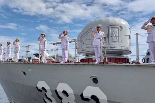 Lực lượng vũ trang trên biển tại Khánh Hòa sẵn sàng cho diễu binh trên biển