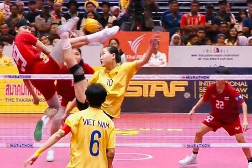 Cầu mây nữ Việt Nam giành HCB nội dung đồng đội tại giải thế giới 2025