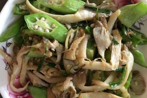 Lạ miệng với đậu bắp xào nấm, ăn một lần là ghiền