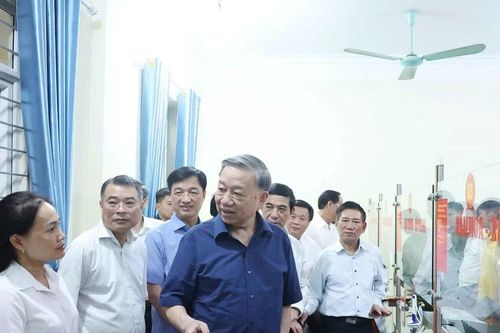 Tổng Bí thư Tô Lâm kiểm tra vận hành chính quyền xã Si Pa Phìn