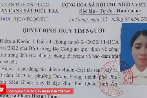 Truy tìm người phụ nữ vay hơn 500 triệu đồng rồi bỏ trốn