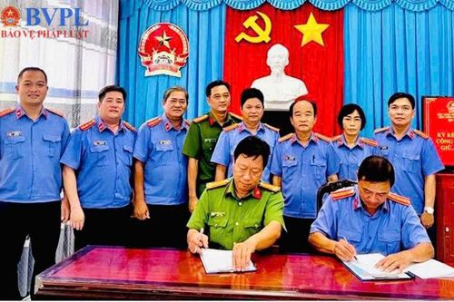 VKSND Khu vực 2 tỉnh Đồng Tháp ký kết quy chế phối hợp