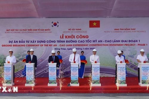 Khởi công cao tốc Mỹ An-Cao Lãnh giai đoạn 1 trị giá hơn 6.120 tỷ đồng