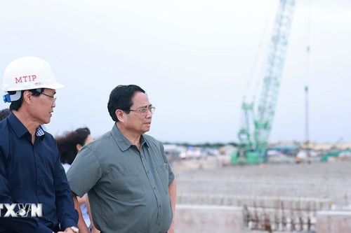 Thủ tướng Phạm Minh Chính khảo sát các dự án hạ tầng tại tỉnh Quảng Trị