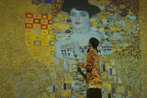 Khám phá thế giới vàng son của Gustav Klimt qua nghệ thuật tương tác đa giác quan