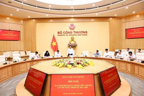 Ban Chấp hành Đảng bộ Bộ Công Thương thông qua chương trình công tác nhiệm kỳ 2025 - 2030