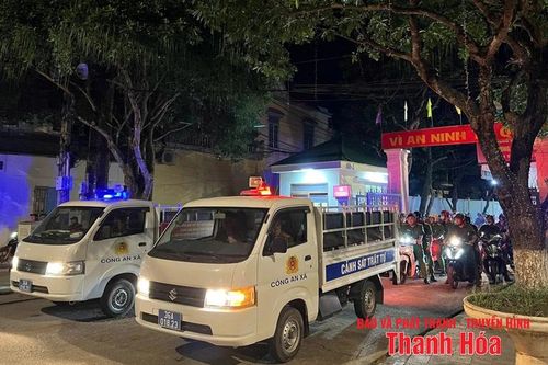 Công an xã Như Thanh tăng cường đảm bảo an ninh trật tự