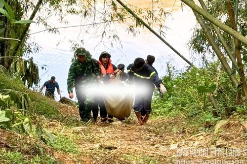 Tìm thấy thi thể nạn nhân bị nước cuốn trôi tại xã Quốc Việt