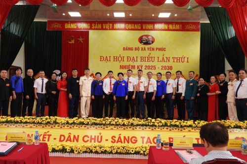 Đại hội Đại biểu Đảng bộ xã Yên Phúc lần thứ I nhiệm kỳ 2025-2030