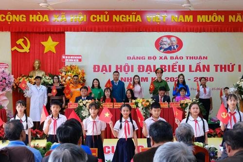 Đảng bộ xã Bảo Thuận trọng thể tổ chức Đại hội lần thứ I, nhiệm kỳ 2025 - 2030
