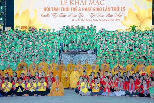 Đồng Nai: Khai mạc Hội trại Tuổi trẻ và Phật giáo chủ đề Tự hào dân tộc - Tri ân báo ân lần 15