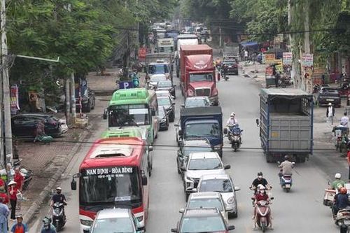 Toàn cảnh đường 70 đoạn Hà Đông - Văn Điển trước khi được chi 2.100 tỷ đồng mở rộng